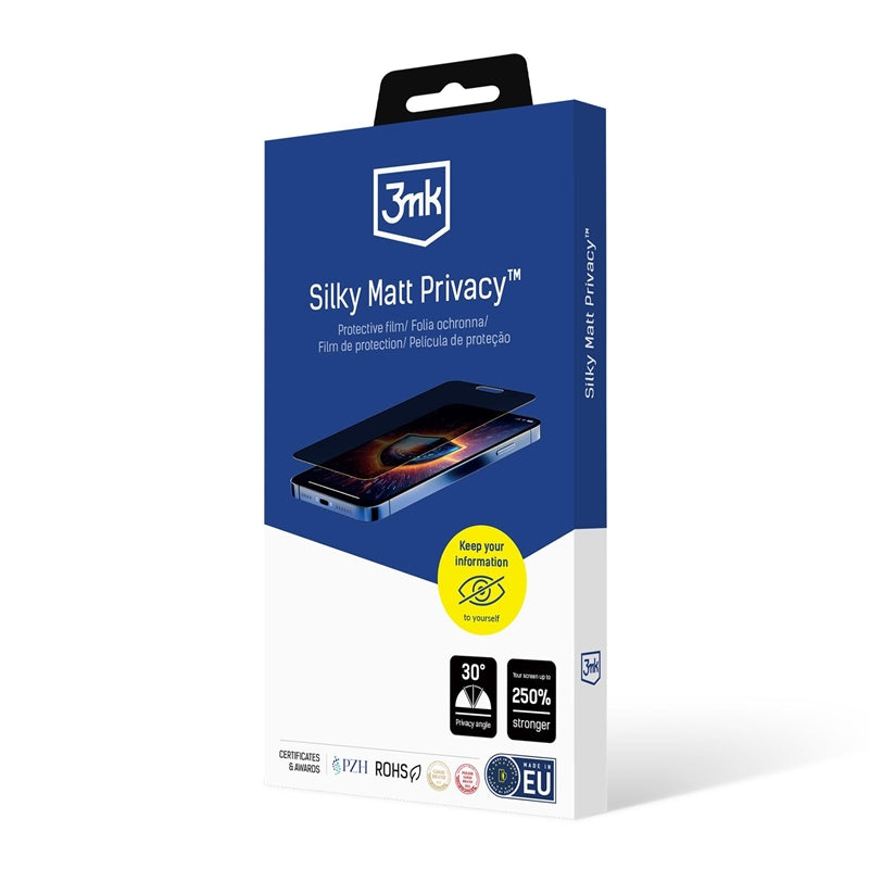 3mk Silky Matt Privacy – matinė privatumo plėvelė, skirta „Xiaomi 15“