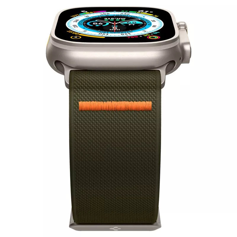 Spigen Fit Lite Ultra – dirželis, skirtas „Apple Watch“ 42/44/45/49 mm (chaki)