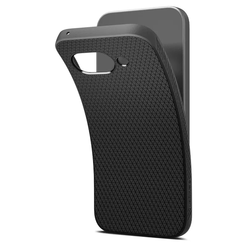 Spigen Liquid Air - dėklas, skirtas Google Pixel 9a (matinė juoda)