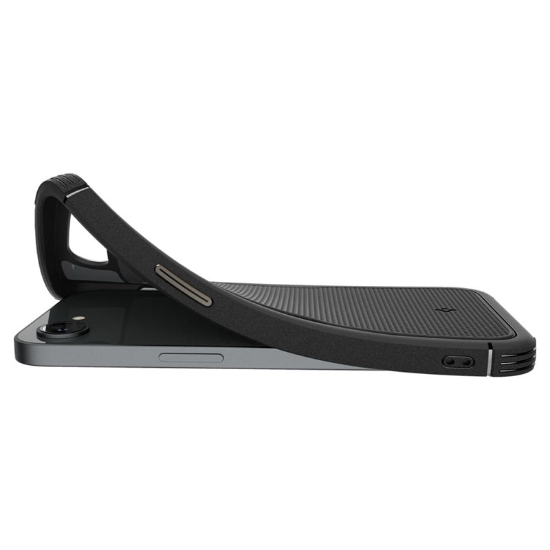 Spigen Core Armor Mag MagSafe – dėklas iPhone 16e (matinė juoda)