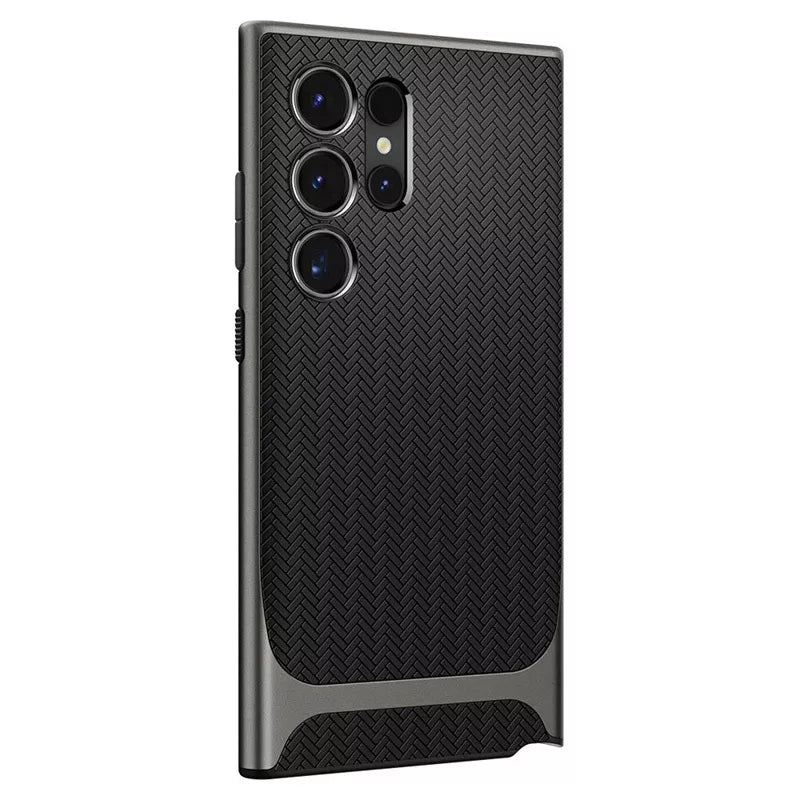 Spigen Neo Hybrid – dėklas, skirtas Samsung Galaxy S24 Ultra (Gunmetal)