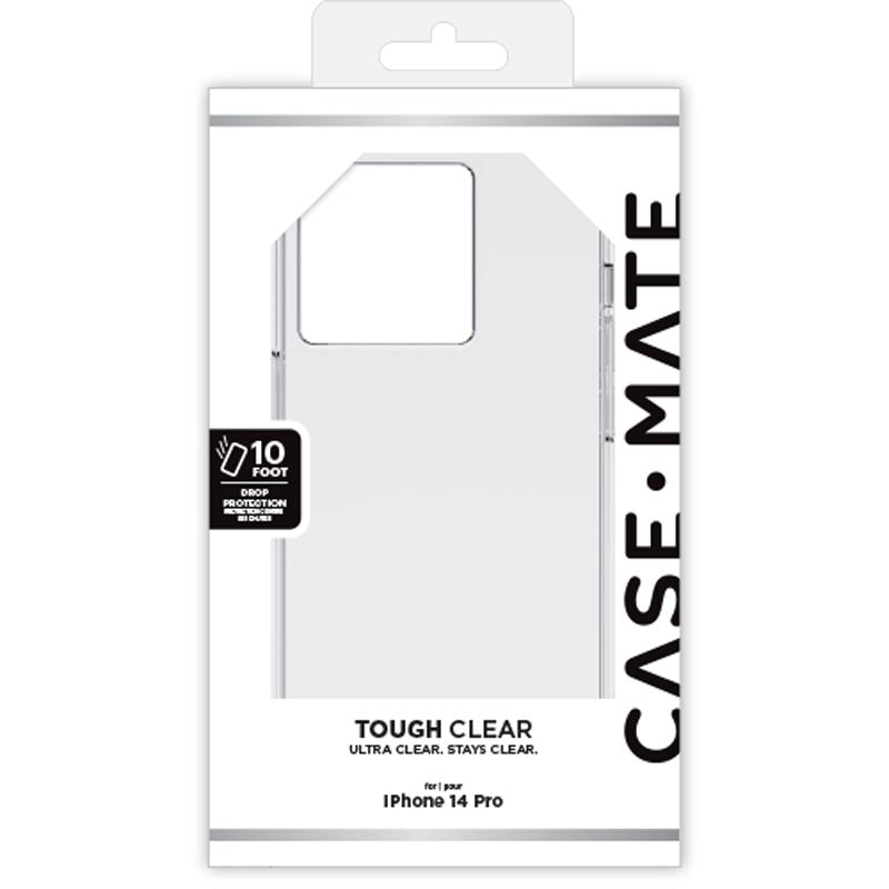 Case-Mate Tough Clear – dėklas iPhone 14 Pro (skaidrus)
