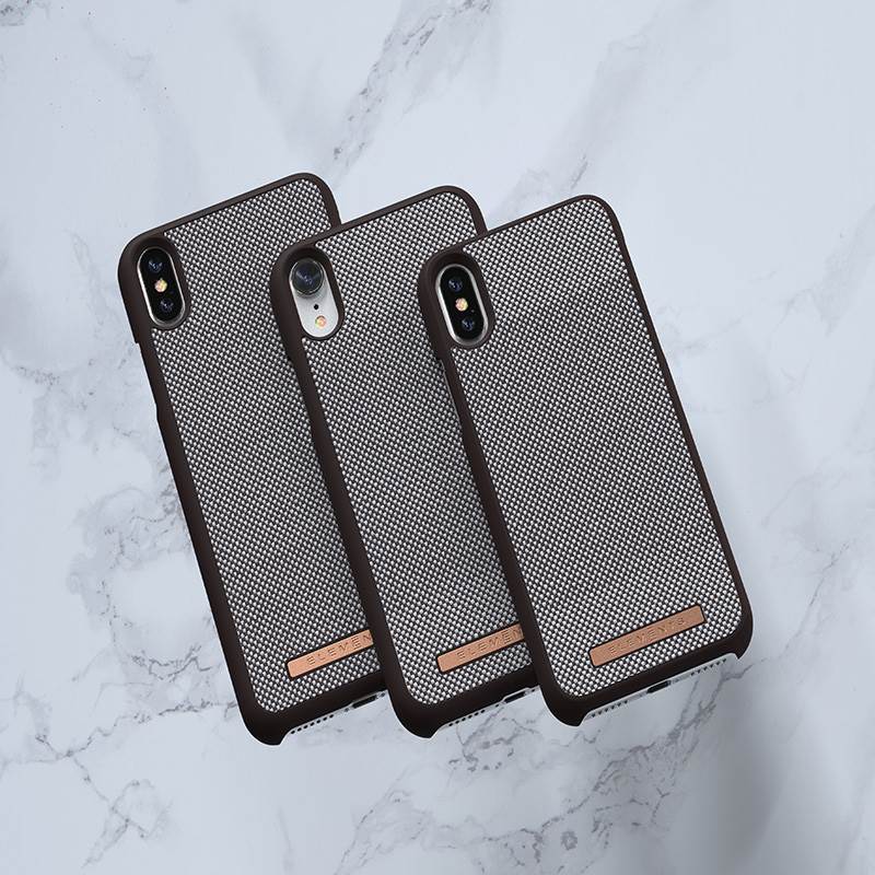 Nordic Elements Saeson Idun – Dėklas skirtas iPhone Xs Max (tamsiai rudas)
