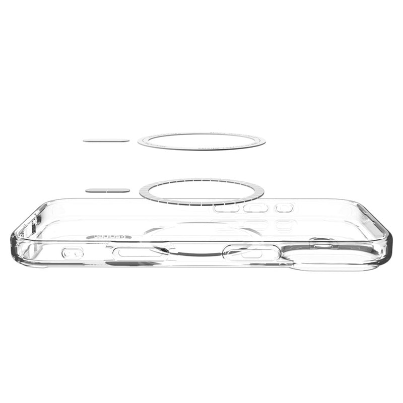 Spigen Ultra Hybrid Mag MagSafe dėklas iPhone 17 (Šalčio baltumo)