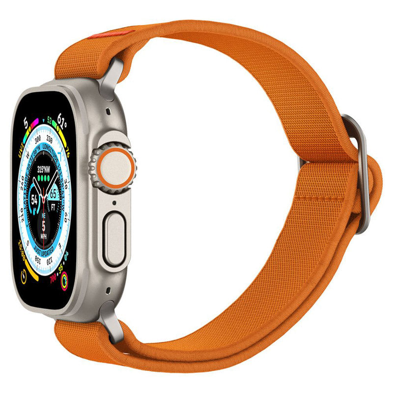 Spigen Fit Lite Ultra – dirželis, skirtas Apple Watch 42/44/45/49 mm (oranžinė)