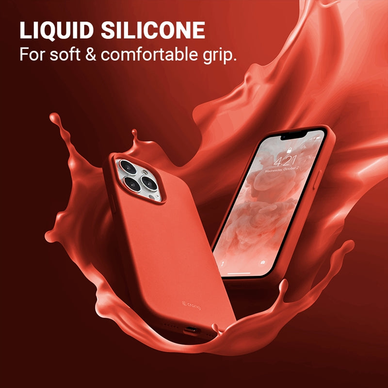 Crong Color Cover - iPhone 13 Pro dėklas (Coral)