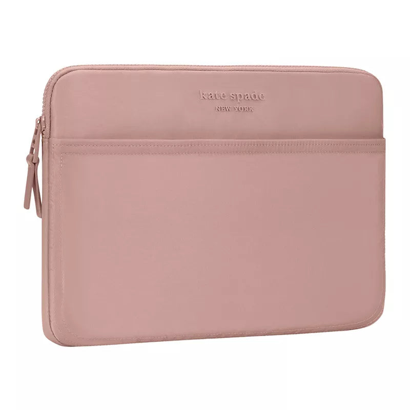 Kate Spade New York pūsto audinio dėklas – MacBook Pro 14" / Nešiojamojo kompiuterio 14" dėklas (Madison Rouge Nailonas)