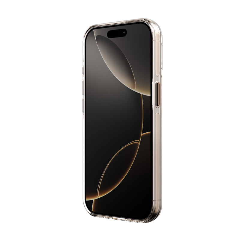 Crong Clear MAG Pro – dėklas iPhone 15 Pro su MagSafe (dykumos)