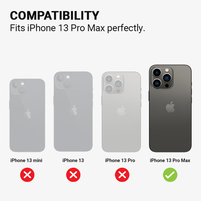 Crong Magnetinis dėklas – „iPhone 13 Pro Max“ „MagSafe“ dėklas (tamsiai mėlynas)