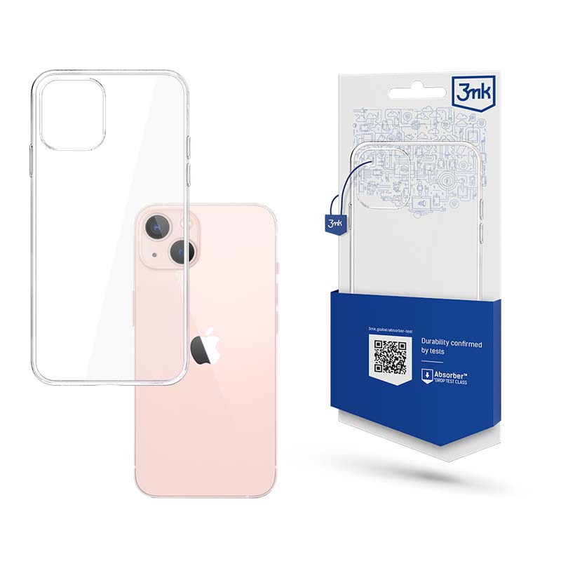3mk skaidrus dėklas – dėklas, skirtas iPhone 14 (skaidrus)