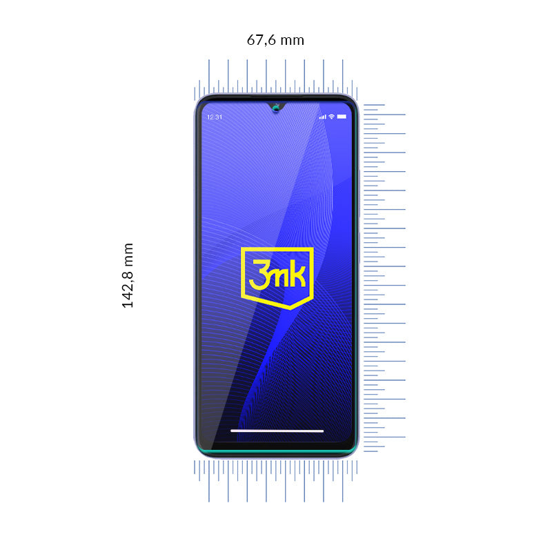 3mk FlexibleGlass – hibridinis stiklas Xiaomi Redmi 12C