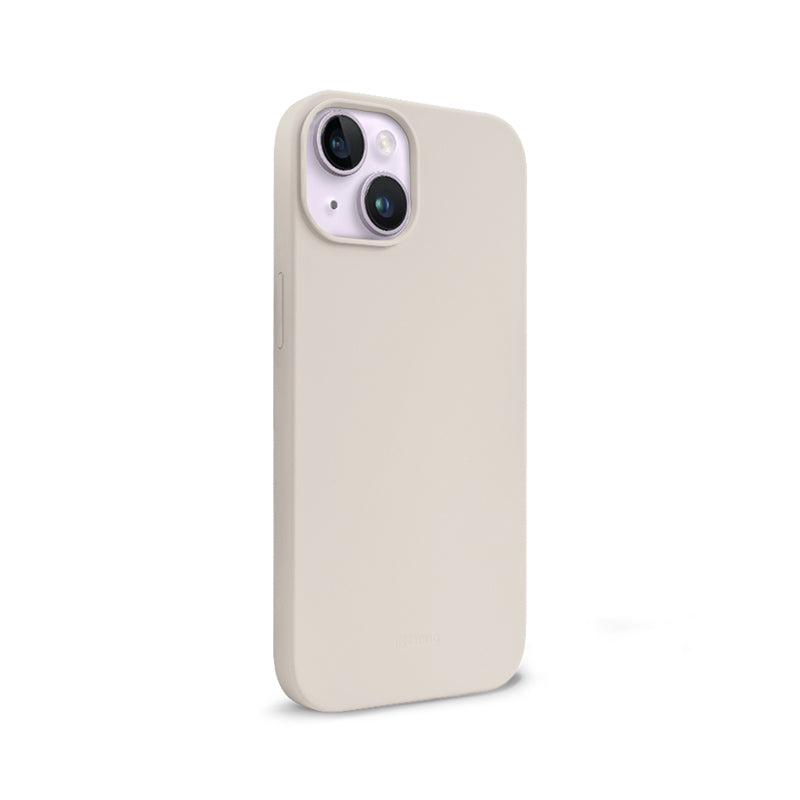 Crong spalvos dėklas – iPhone 14 Plus dėklas (akmens smėlio spalvos)