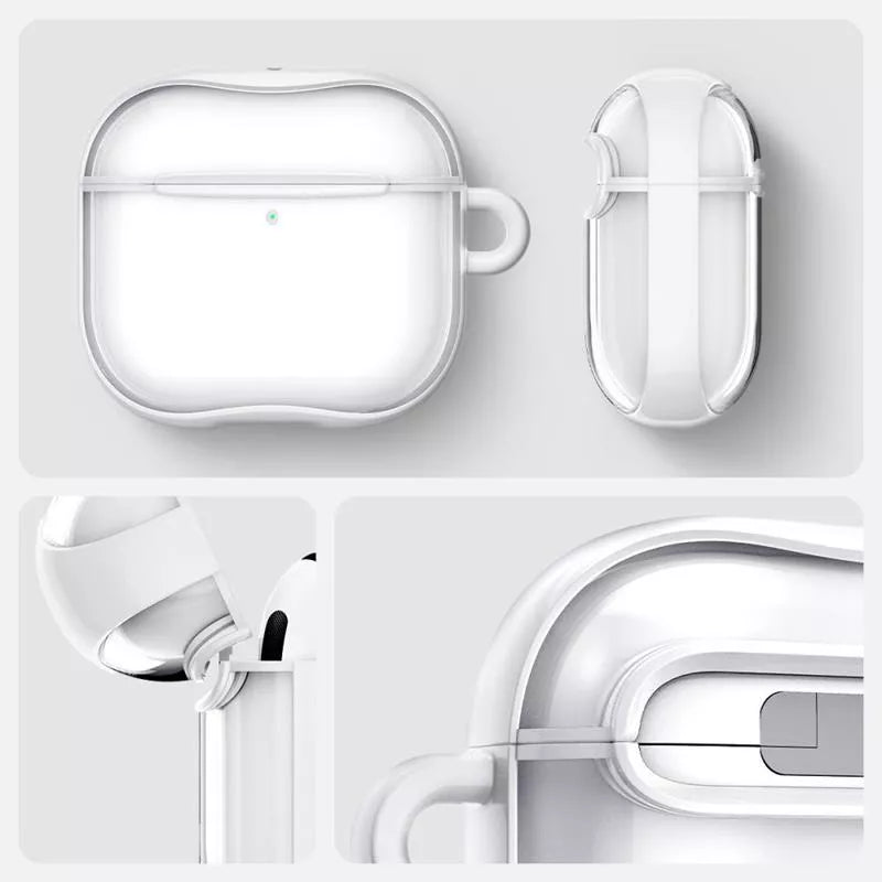 Spigen Ultra Hybrid – Dėklas Apple AirPods 4 (Jet White)