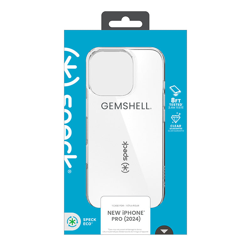 Speck Gemshell - iPhone 16 Pro dėklas (Skaidrus)