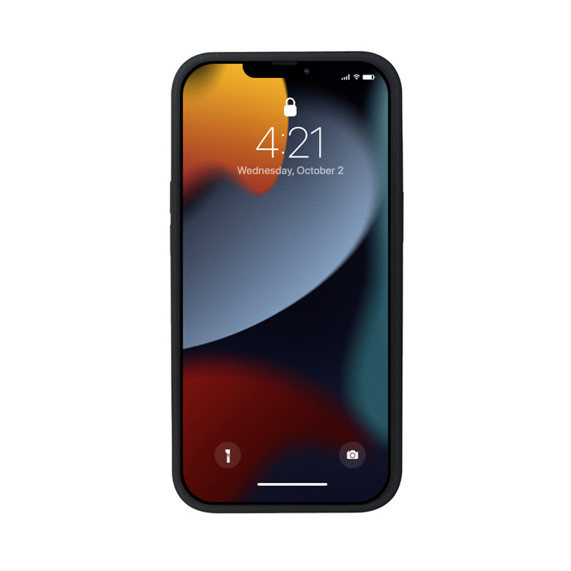 Crong Spalvos dėklas magnetinis - iPhone 13 Pro Max MagSafe dėklas (juodas)