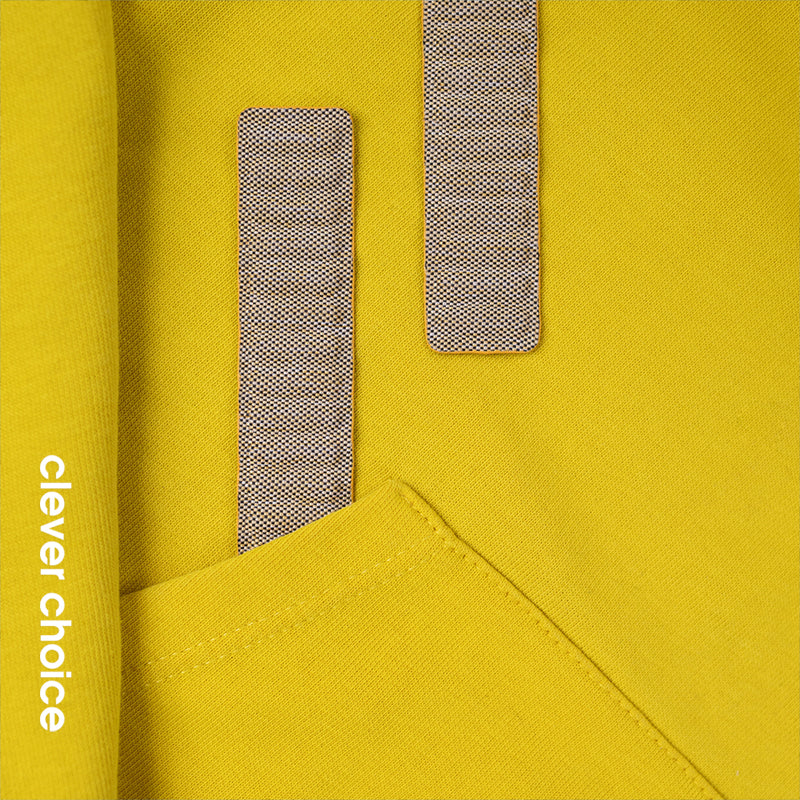 Crong Melange - magnetinis dirželis Apple Watch 38/40/41/42 mm (geltonas melange)
