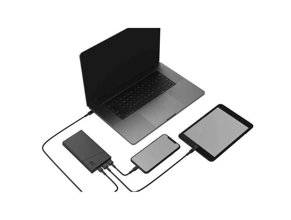 Green Cell – PowerPlay10S 10000mAh su greituoju įkrovimu 2x USB Ultra Charge ir 2x USB-C PD 18W