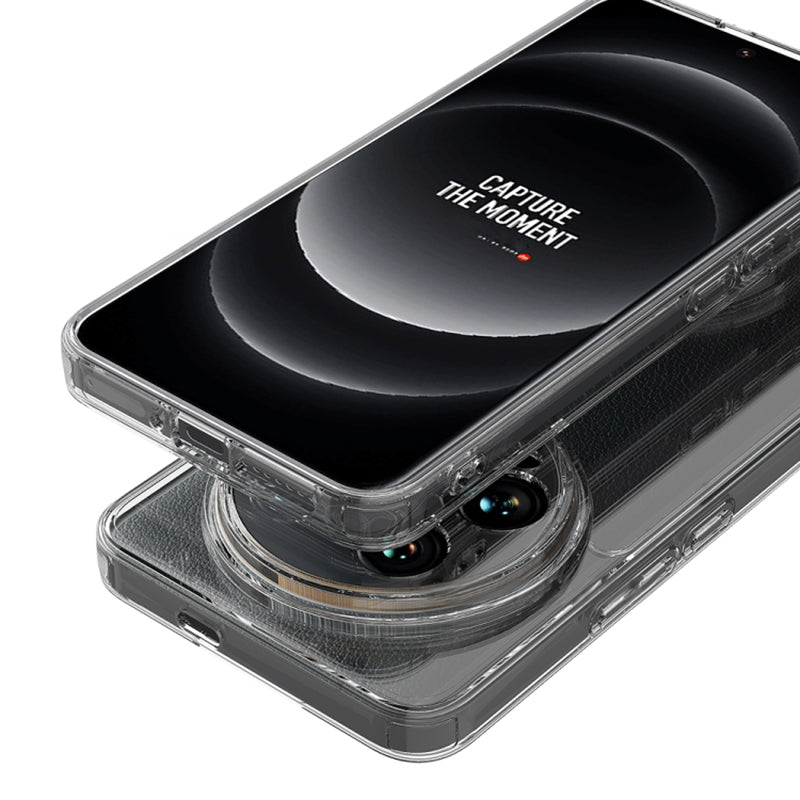 Crong Crystal Shield dėklas – Xiaomi 14 Ultra dėklas (skaidrus)
