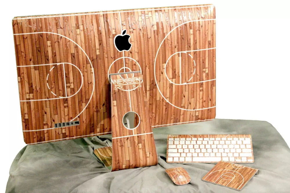 Nexgen apdaila su 3D efektu, skirta 27 colių „iMac“ („Hardwood Classic 3D“)