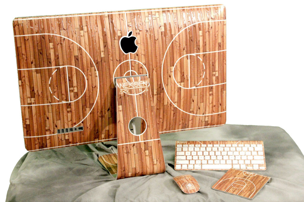 Nexgen apdaila su 3D efektu, skirta 27 colių „iMac“ („Hardwood Classic 3D“)