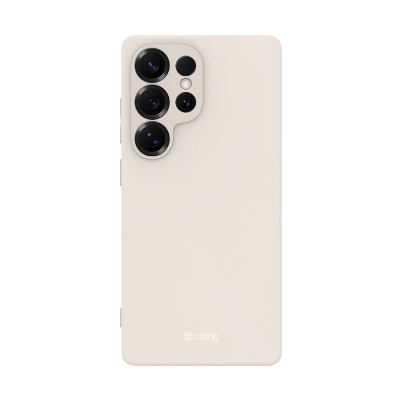 Crong spalvos dėklas - Samsung Galaxy S25 Ultra dėklas (Smėlio spalvos)