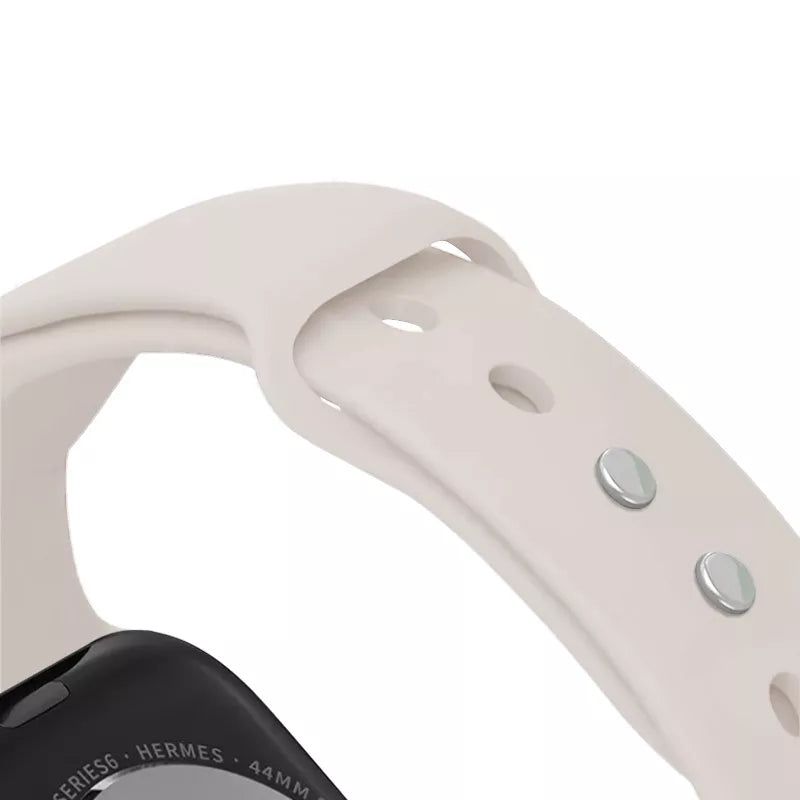 Crong Liquid – dirželis Apple Watch 38/40/41/42 mm (akmens smėlio spalvos)