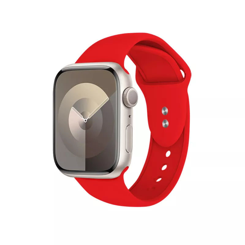 Crong Liquid – Apyrankė Apple Watch 44/45/46/49 mm (raudona)