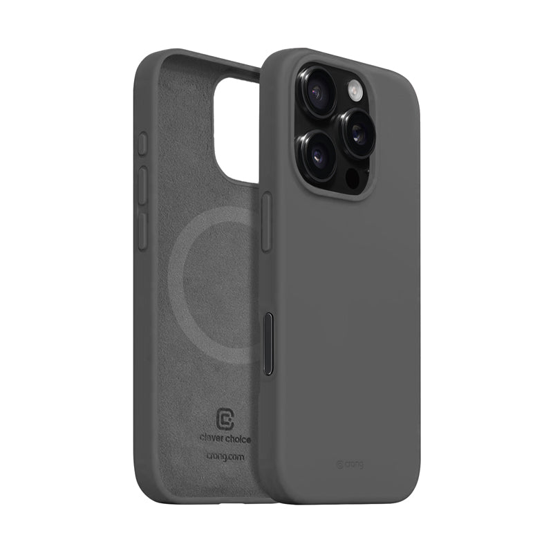 Crong Color Cover Magnetic - iPhone 16 Pro Max MagSafe dėklas (Titanium)