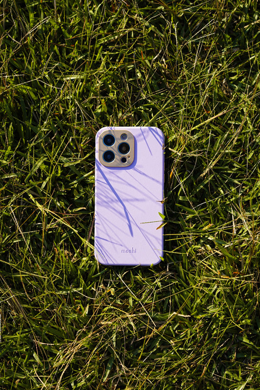 Moshi Napa MagSafe – odinis dėklas iPhone 14 Max (kadagio žalia)