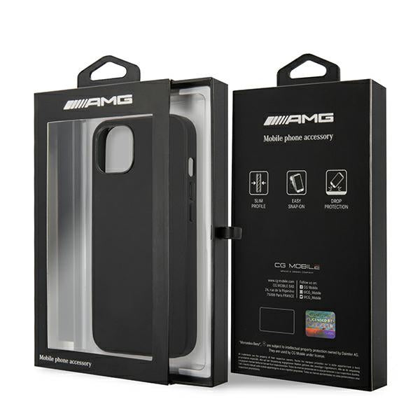 AMG Karšta Antspauda Oda - Dėklas, skirtas iPhone 14 (Juodas)