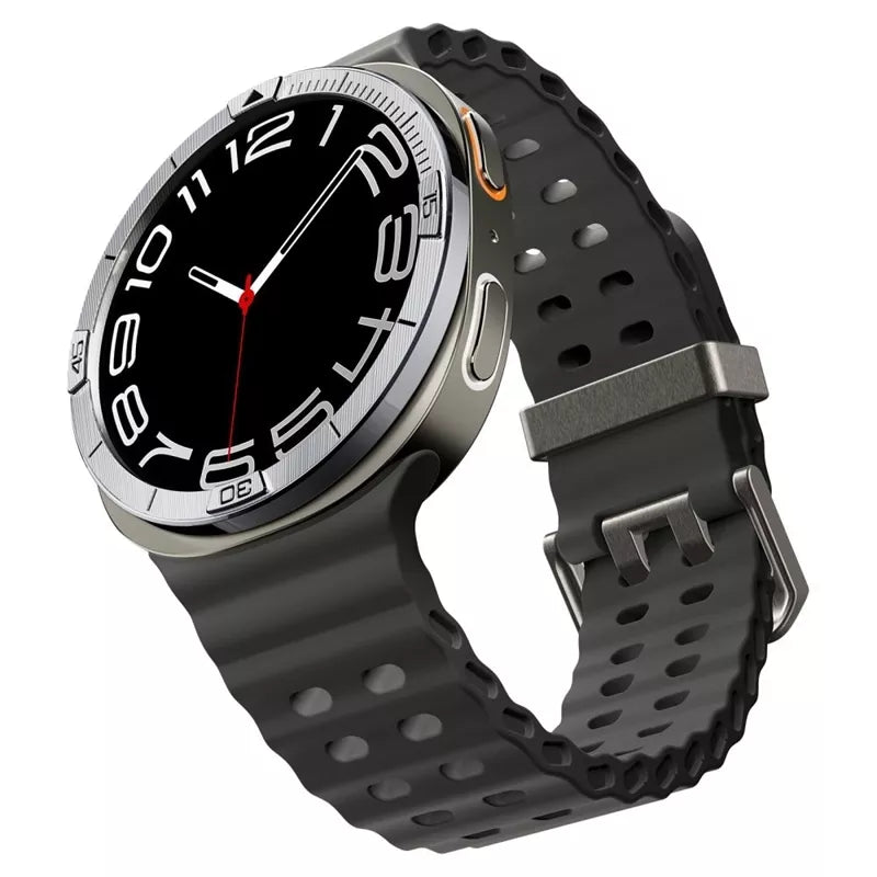 Spigen Bezel Tune Pilot - Apsauginis žiedas/korpusas, skirtas Samsung Galaxy Watch 8 44 mm (Sidabrinis)