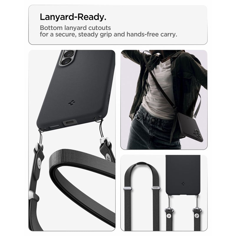 Spigen Nano Pop Mag MagSafe – dėklas Samsung Galaxy S26 (Black Sesame)