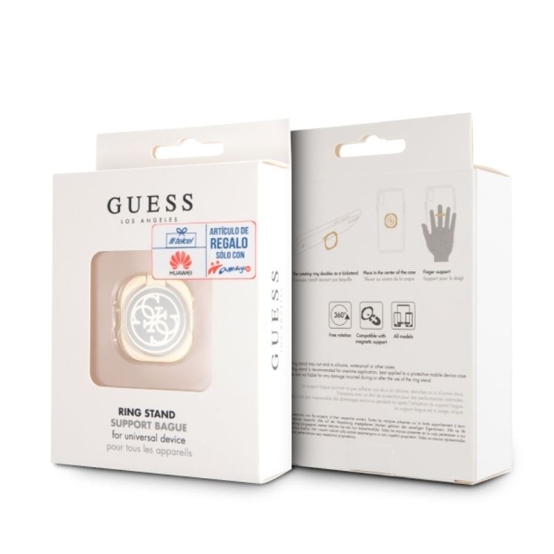 Guess Metal Ring Stand - (Auksinė)