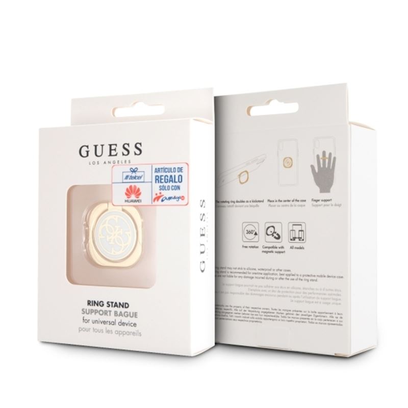 Guess Metal Ring Stand - (Auksinė)