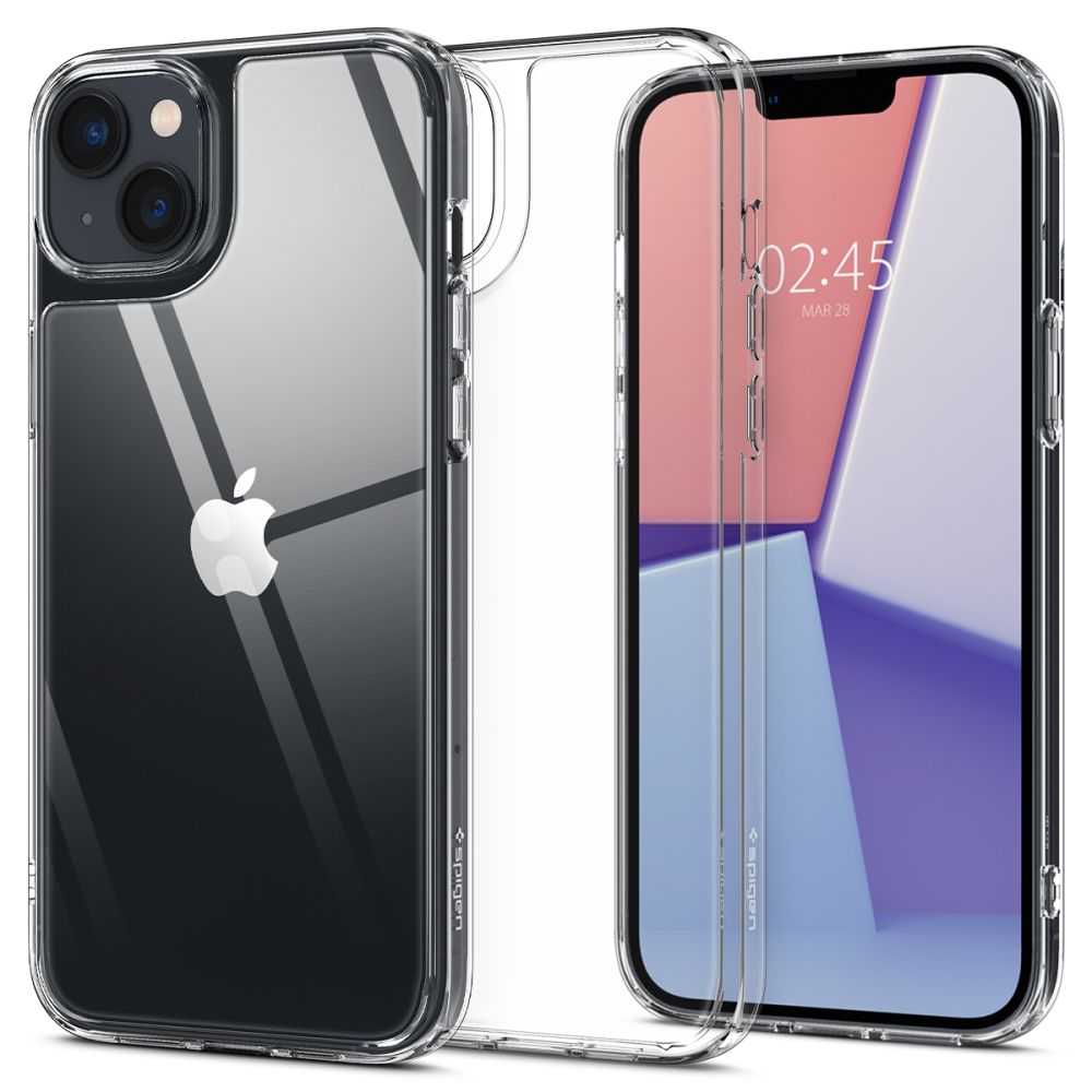 Spigen Quartz Hybrid – „iPhone 15 Plus“ / „iPhone 14 Plus“ dėklas (skaidrus)