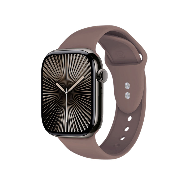 Crong Liquid – Dirželis Apple Watch 38/40/41/42 mm (rudas)
