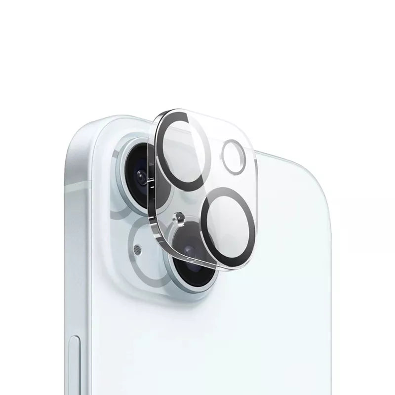 Crong Objektyvo apsauga – Kameros ir objektyvo stiklas, skirtas iPhone 15 / iPhone 15 Plus