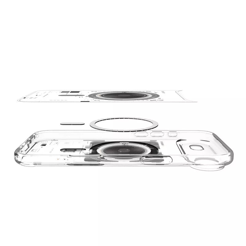 Spigen Ultra Hybrid Mag MagSafe dėklas, skirtas iPhone Air (Neo One)