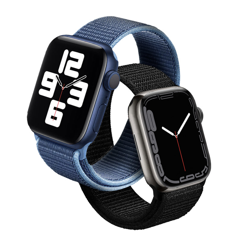 Crong Nylon
- Sportinis dirželis "Apple Watch" 38/40/41/42 mm (vandenyno mėlyna)