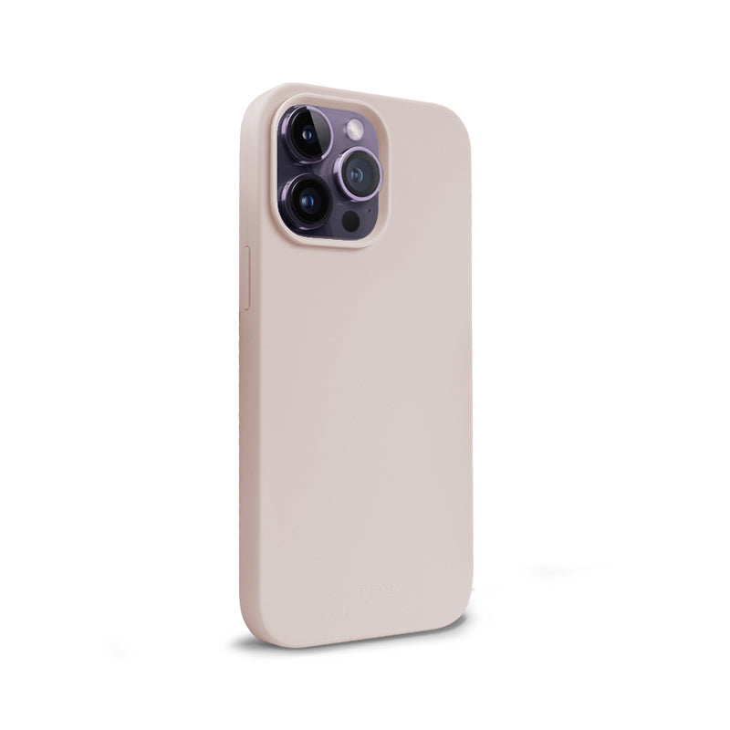 Crong Spalvos dėklas – iPhone 14 Pro dėklas (Smėlio rožinė)