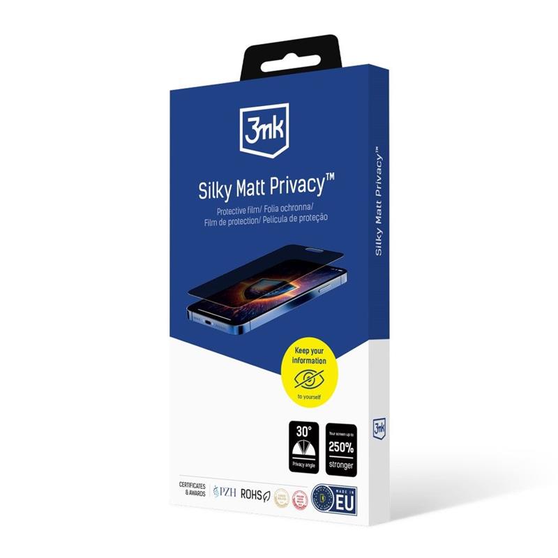 3mk Silky Matt Privacy – matinė privatumo plėvelė, skirta „Samsung Galaxy S25“