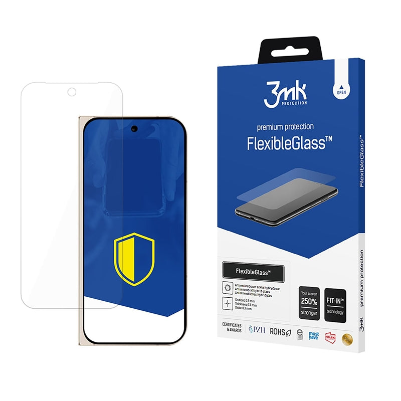 3mk FlexibleGlass – Hibridinis stiklas, skirtas „Google Pixel 9 Pro Fold“ (priekinis)