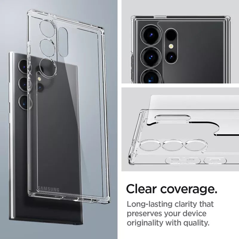 Spigen Ultra Hybrid – Dėklas, skirtas Samsung Galaxy S24 Ultra (skaidrus)