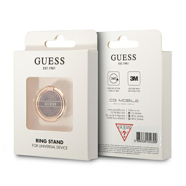 Guess žiedo stovas 4G rudas