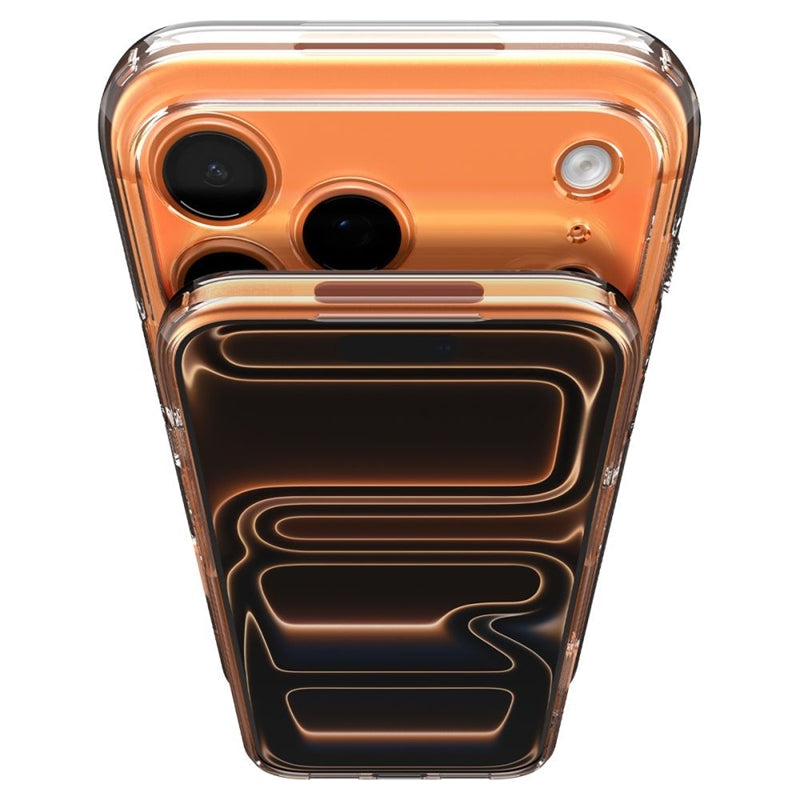 Spigen Ultra Hybrid T Mag MagSafe - Dėklas iPhone 17 Pro (Blizganti Oranžinė)