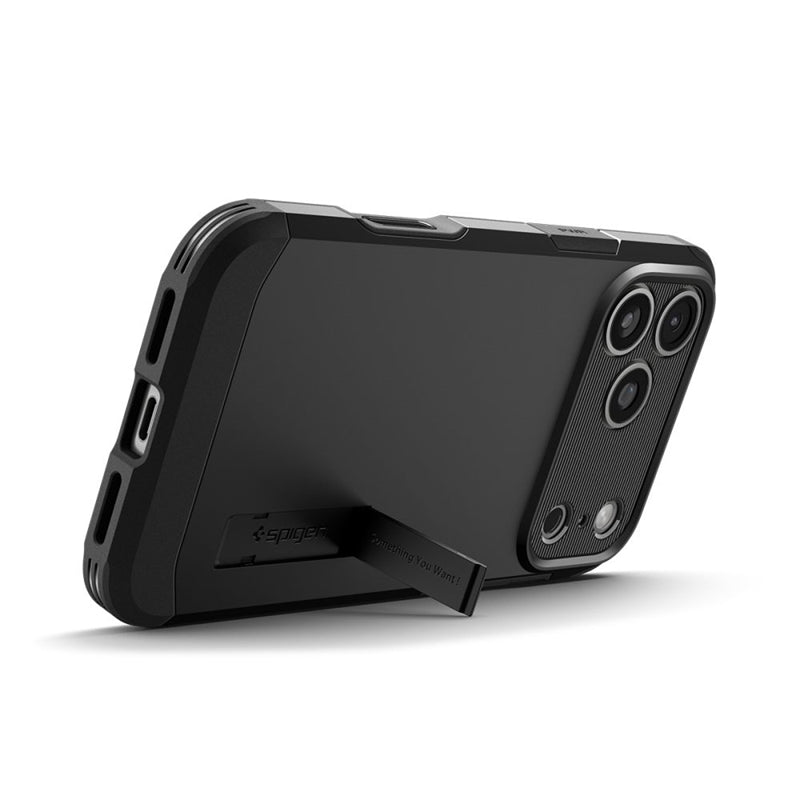 Spigen Tough Armor T Mag MagSafe - Dėklas, skirtas iPhone 17 Pro Max (Juodas)