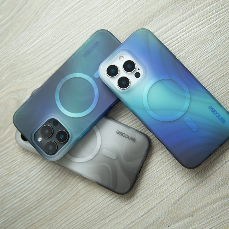 Incase Halo dėklas su MagSafe – dėklas „iPhone 16 Plus“ (Oil Slick Smoke)