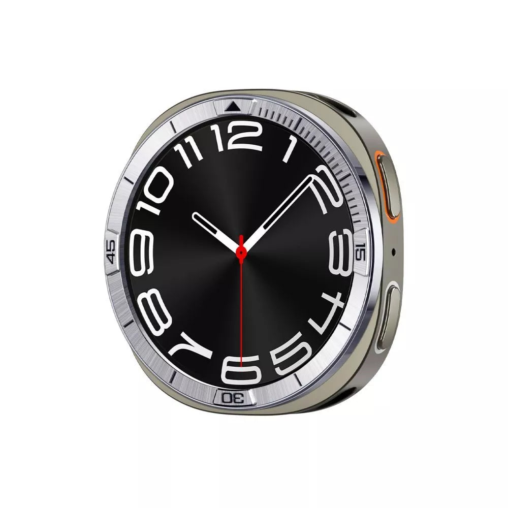 Spigen Bezel Tune Pilot - Apsauginis žiedas/korpusas, skirtas Samsung Galaxy Watch 8 44 mm (Sidabrinis)