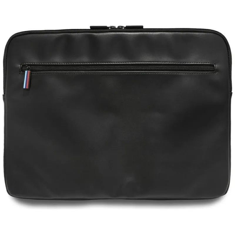 BMW Carbon Pockets & Metal Logo Sleeve – dėklas 16 colių nešiojamam kompiuteriui (juodas)
