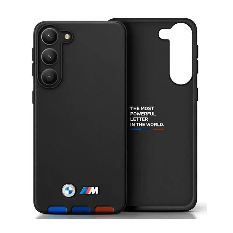 BMW oda karšto spaudimo trijų spalvų – dėklas, skirtas „Samsung Galaxy A54 5G“ (juodas)